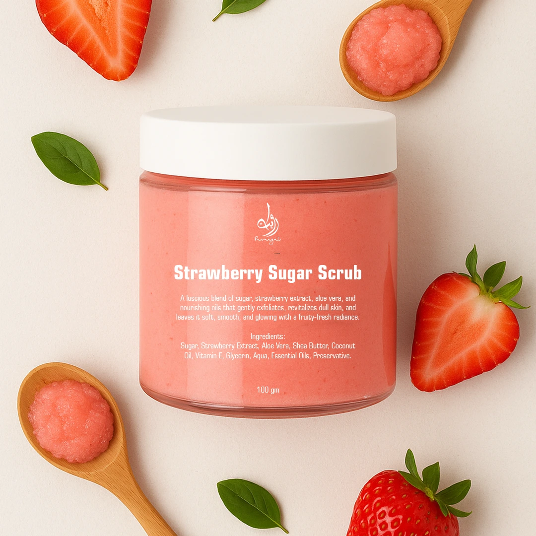 Strawberry Sugar Scrub: A Fun, Effective Way to Exfoliate